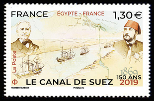  Le canal de Suez 150 ans 1860-2019 - Émission commune France - Égypte 