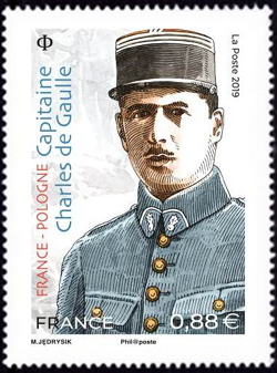  France-Pologne <br>Capitaine Charles de Gaulle