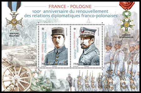  France-Pologne <br>100e anniversaire du renouvellement des relations diplomatiques franco-polonaises