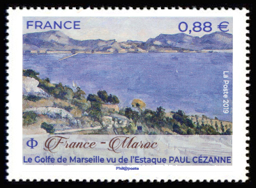  France-Maroc <br>Le golfe de Marseille vu de l’Estaque <br>Cézanne (1839-1906)