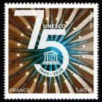  1945-2020 75ème anniversaire de l'UNESCO 
