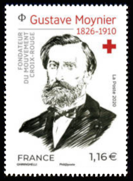  Croix Rouge française <br>Gustave Moynier 1826-1910