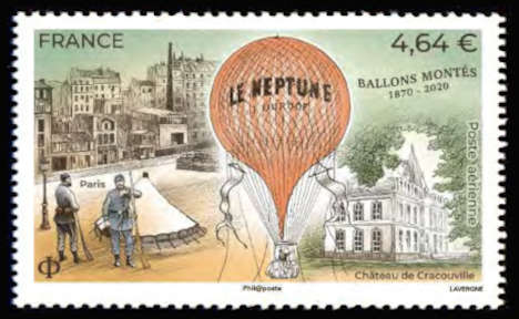  Ballons montés 1870-2020 <br>Le Neptune