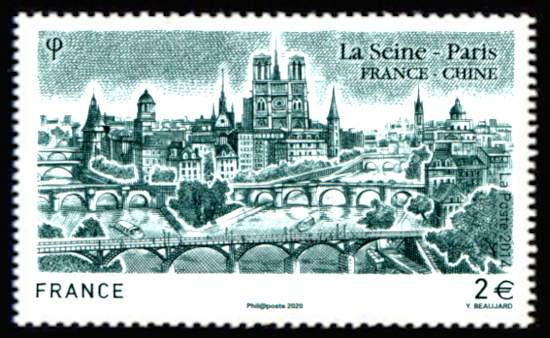  VIIIe centenaire Notre-Dame de Paris <br>Notre-Dame de Paris et l'ile de la Cité