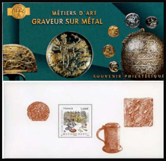  Métier d'art <br>Graveur sur métal