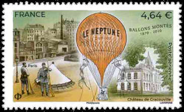  Ballons montés 1870-2020 <br>Le Neptune