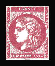  93ème Congrès de la fédération française des associations philatéliques <br>Reproduction du Cérès de Bordeaux de 1870 de Léopold Yon
