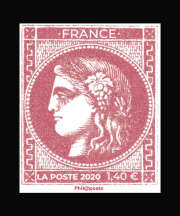  93ème Congrès de la fédération française des associations philatéliques <br>Reproduction du Cérès de Bordeaux de 1870 de Léopold Yon