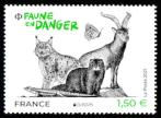 timbre N° 5489, FAUNE EN DANGER