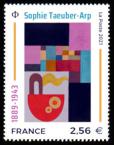 timbre N° 5492, Sophie Taeuber-Arp