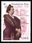 timbre N° 5463, Madeleine Brès