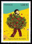 timbre N°, La Terre et les Hommes «La Terre nous nourrit, protégeons-la»