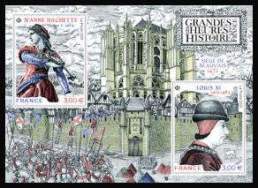 timbre N° F5540, Les grandes heures de l'Histoire de France
