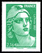 timbre N° 5497, 70 ans de la mention « Premier jour »