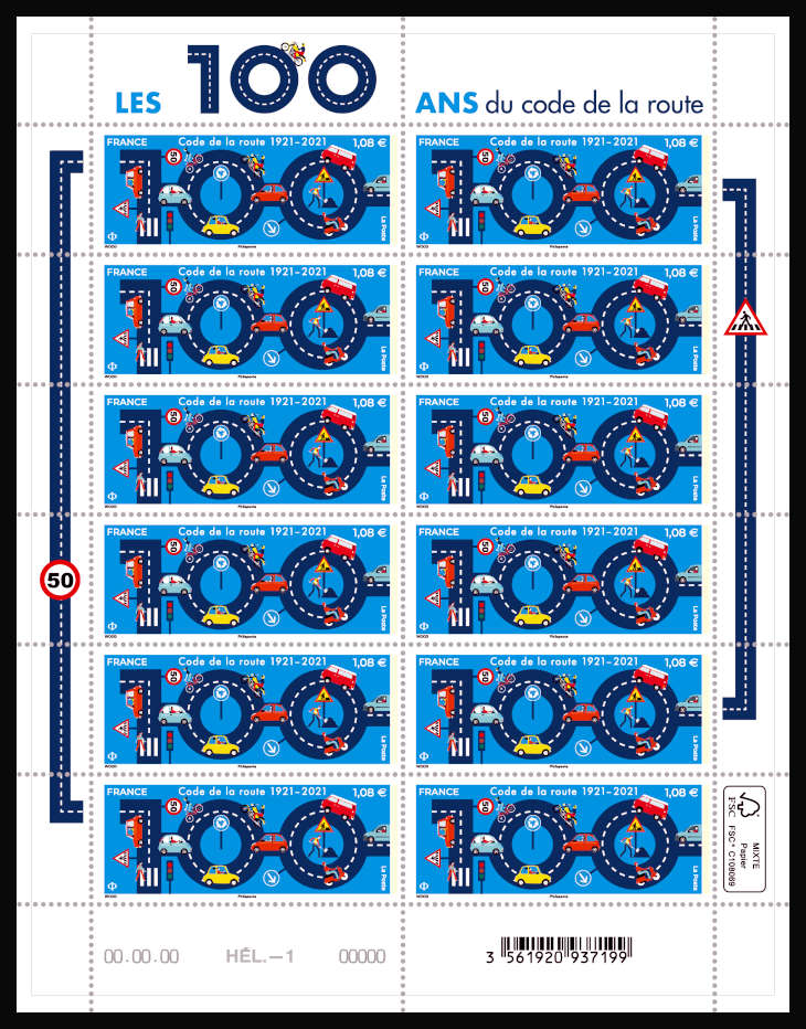  Code de la route 1921-2021 