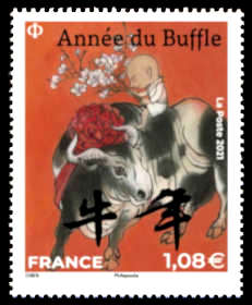  Nouvel An Chinois <br>Année du buffle de métal<br>du 12 février 2021 au 31 janvier 2022