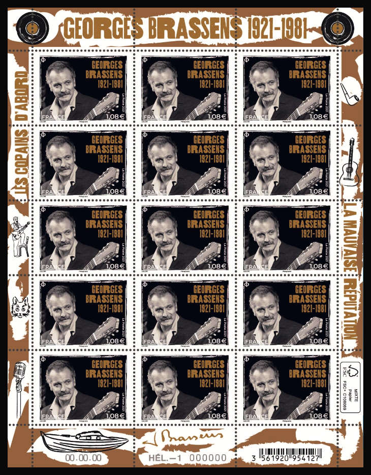  Georges Brassens 1921-1981 