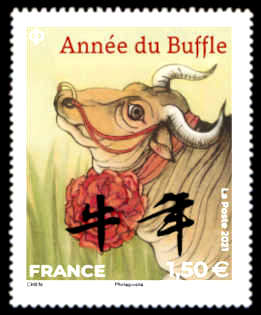  Nouvel An Chinois <br>Année du buffle de métal<br>du 12 février 2021 au 31 janvier 2022