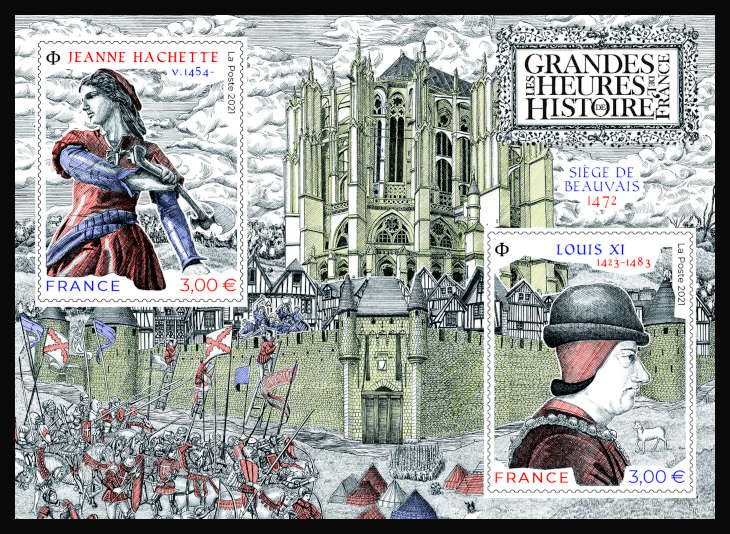  Les grandes heures de l'Histoire de France <br>Jeanne Hachette v 1454 - Louis XI 1423-1483