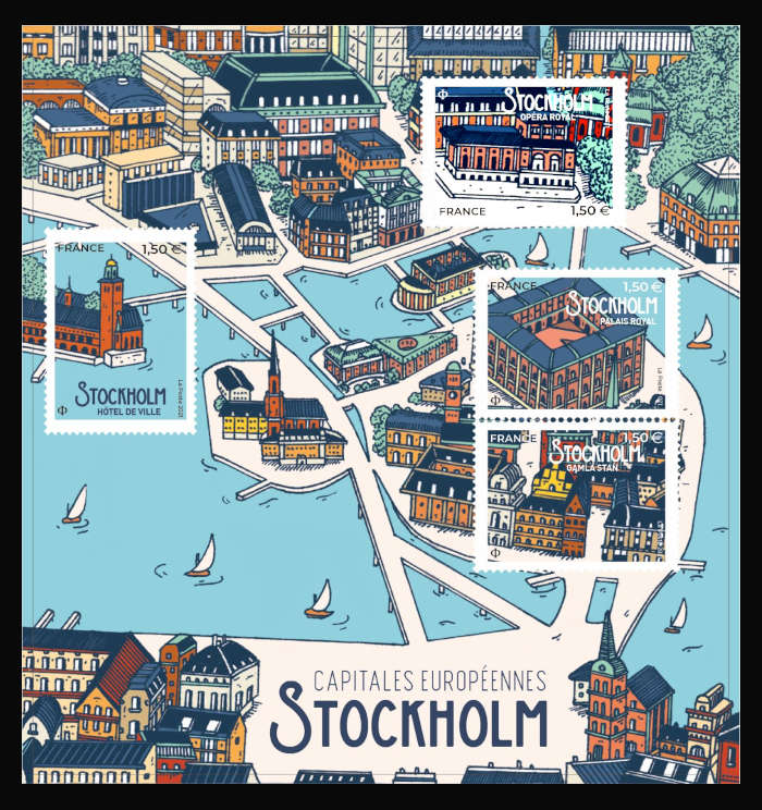  Capitales Européennes - Stockholm - 