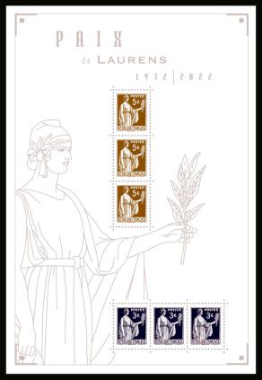  Bloc paix de Laurens 1932-2022 