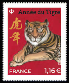  Nouvel An Chinois <br>Année du Tigre d'eau du 1er février 2022  jusqu'au 31 janvier 2023.