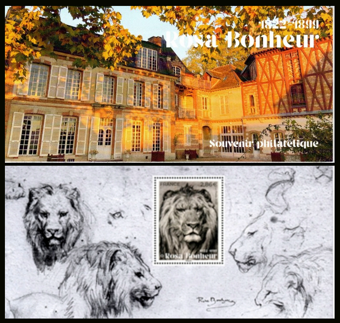 timbre N° 191, Rosa Bonheur -1822-1899