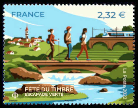  Fête du timbre 2022 <br>Escapade verte