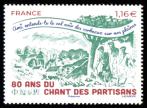 timbre N° 5686, 80 ans du Chant des partisans