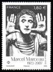 timbre N° 5660, Marcel Marceau 1923-2007