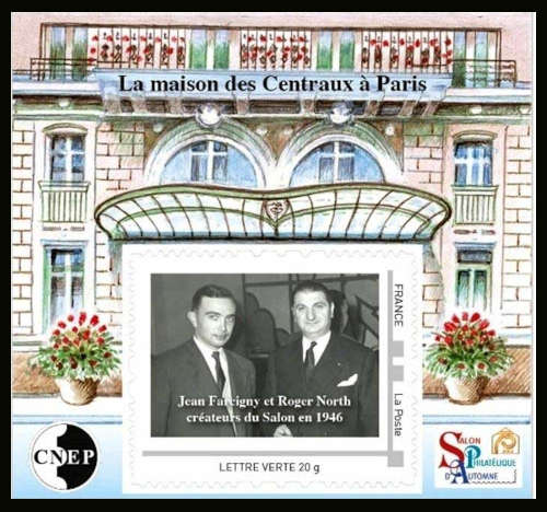 timbre CNEP N° 88, La maison des centraux à Paris