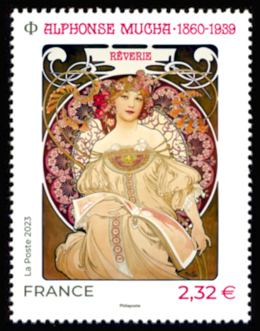  Alphonse Mucha. 1860-1939 <br>Rêverie