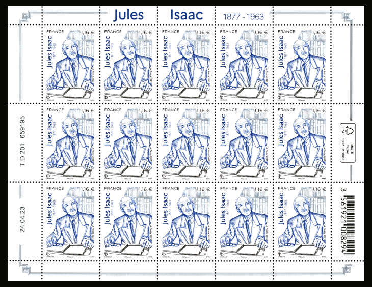 Jules Isaac 1877 - 1963 <br>co-auteur de la collection historique « Malet et Isaac »