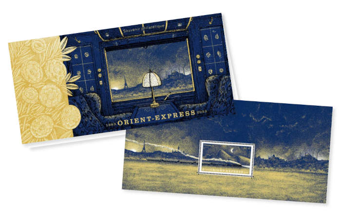 timbre N° 207, 1883 Orient-Express 2023