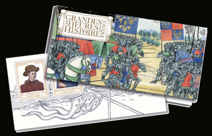 timbre N° 208, Les Grandes heures de l'Histoire de France
