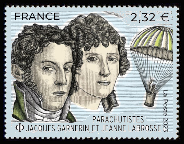  Parachutistes <br>Jacques Garnerin et Jeanne Labrosse