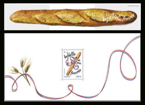  La baguette de pain française 