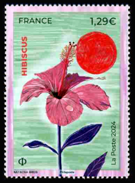  Fleurs tropicales <br>Hibiscus