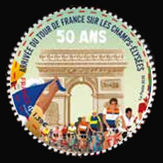 50 ans - Arrivée du Tour de France sur les Champs-Élysées