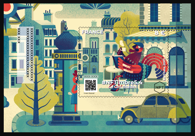 NFT 5.2 <br>Le coq citadin,