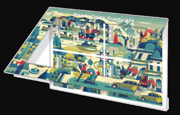  Pack NFT 5 <br>Le coq champêtre, Le coq citadin, Le coq marin, Le coq montagnard