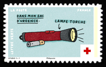  Croix-Rouge française <br>Dans mon sac d'urgence - Lampe torche