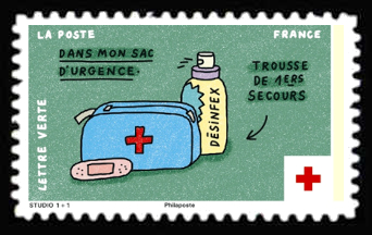  Croix-Rouge française <br>Dans mon sac d'urgence - Trousse 1ers secours