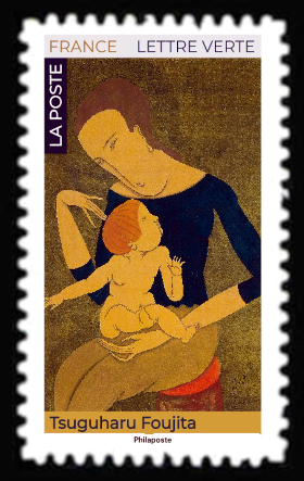  Maman dans l'art <br>Tsuguharu Foujita,