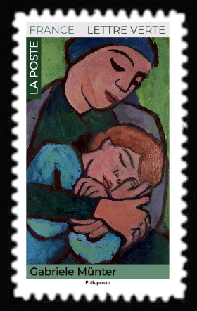  Maman dans l'art <br>Gabriele Münter