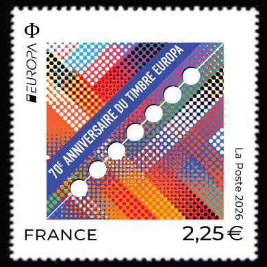 70ème anniversaire du timbre Europa