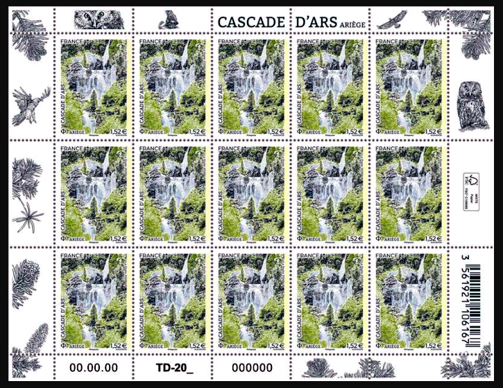  La cascade d’Ars <br>Ariège