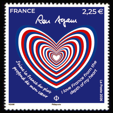 Ron AGAM <br>« J’aime la France du plus profond de mon cœur » - « I love France from the depth of my heart »