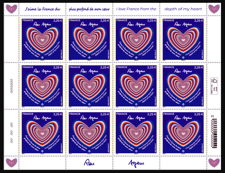 Ron AGAM <br>« J’aime la France du plus profond de mon cœur » - « I love France from the depth of my heart »