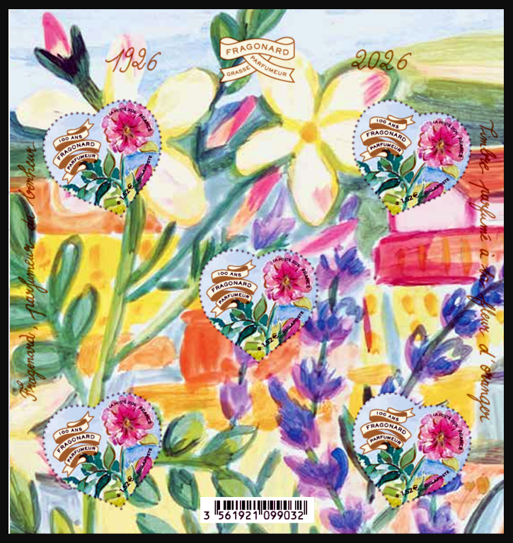  Cœur 2026 <br>Fragonard - Grasse - parfumeur